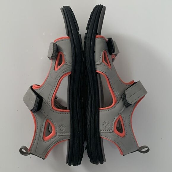 NWT Northside Lightweight Flexible Water Resistant Gray Pink Sandals Size 8 - Picture 6 of 12